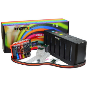 Impreso IMP-ETX700 Epson CISS T0811-T0816/T0821-T0826(6x90ml), Epson TX700/710/800, C/Y/LC/BK/M/LM (w/Cartridge+Chip+Ink)