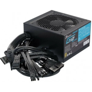 Power Supply ATX 850W Seasonic G12 GC-850, 80+ Gold, 120mm fan, Flat black cables, S2FC