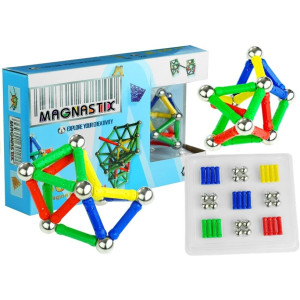 54127 Constructor Magnetic Magnastix 60 Pcs