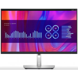 27.0" DELL IPS LED P2723DE Ultrathin Bezel Black (5ms, 1000:1, 350cd, 2560x1440, 178°/178°, DisplayPort, HDMI, USB-C (Data, Video, Power), LAN (RJ-45), Pivot, Height-adjustable, USB Hub: 4xUSB3.2, VESA)