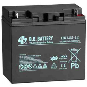 Baterie UPS 12V/   22AH  B.B. HRL22-12, 8-10 Years
