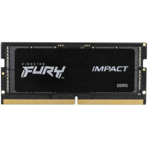 32GB DDR5-4800MHz SODIMM Kingston FURY Beast (KF548S38IB-32), CL38, 1.1V, Intel XMP 3.0, Black