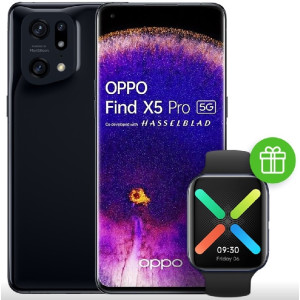 Смартфон OPPO Find X5 Pro 12/256GB with Oppo Watch 46mm Black 