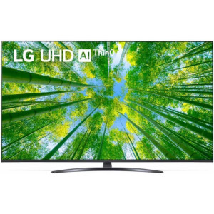 43" LED TV LG 43UQ81006LB, Black (3840x2160 UHD, SMART TV, DVB-T2/C/S2)