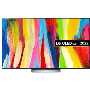 55" OLED TV LG OLED55C24LA, Black (3840x2160 UHD, SMART TV, DVB-T2/C/S2)
