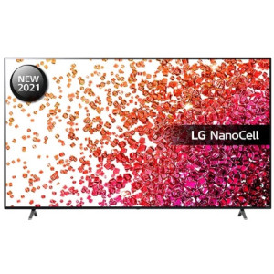 75" LED TV LG 75NANO756PA, Black (3840x2160 UHD, SMART TV, DVB-T/T2/C/S2)