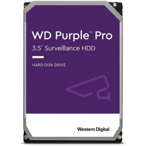 3.5" HDD 22.0TB-SATA-512MB Western Digital  Purple Pro (WD221PURP), Surveillance, CMR
