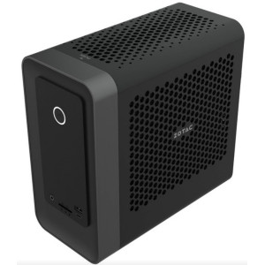 Mini PC ZOTAC Magnus One, Intel® Core™ i7-10700 2.9-4.8GHz, Intel H470, 16GB DDR4 SODIMM, M.2 SSD NVMe 500GB, 1x2.5" SATA, NVidia RTX3070 8GB GDDR6, 2xHDMI, 3xDP, 4xUSB 3.1Gen2, 4xUSB 3.0(1xType-C), 2.5GLAN, GbE LAN, WiFi 6/BT5, Mic+Speak Out, CR, 500W 80