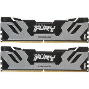 32GB DDR5-6400MHz  Kingston FURY Renegade (Kit of 2x16GB) (KF564C32RSK2-32), CL32-39, 1.4V, Silver