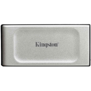 4.0TB Kingston Portable SSD XS2000 Silver, USB-C 3.2 (69.5x32.6x13.5mm, 28.9g, R/W:2K/2K MB/s)
