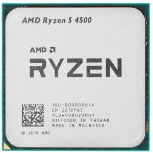 CPU AMD Ryzen 5 4500  (3.6-4.1GHz, 6C/12T, L2 3MB, L3 8MB, 7nm, 65W), Socket AM4, Tray