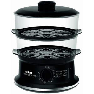 Food Steamer Tefal VC140131. 900W. 2 sections. water tank capacity 1.5l. timer 60 min.  black