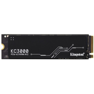 .M.2 NVMe SSD   512GB Kingston KC3000 [PCIe 4.0 x4, R/W:7000/3900MB/s, 450/900K IOPS, 3DTLC]