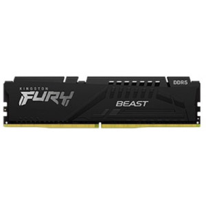 16GB DDR5-4800MHz SODIMM Kingston FURY Beast (KF548S38IB-16), CL38, 1.1V, Intel XMP 3.0, Black