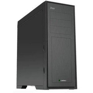 Case ATX GAMEMAX Titan Silent, w/o PSU, 3x120mm, Sound deadening, up to 10xHDDs, USB 3.0, Black