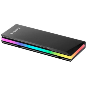 .M.2  NVMe/SATA  SSD  Enclosure ADATA XPG EC700G USB3.1 Type-C/A, RGB, Slim Durable Aluminum