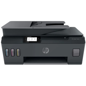 HP Smart Tank 615 AiO Printer A4, Print/Copy/Scan/FAX, up to 11ppm/5ppm, 2.2" LCD, 4800x1200, ADF 35pages, up to 1000 pages/monthly, USB 2.0, WiFi (GT53XL 135ml black x3, GT52 70ml Cyan/Yellow/Magenta)