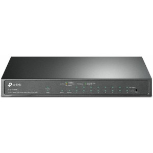 TP-LINK TL-SG1210MPE, 10-Port Gigabit Easy Smart Switch, 9 10/100/1000Mbps LAN ports including 1 combo SFP/RJ45 1000 Mbps, 8 ports PoE+ 802.3af/at with Power up to 30W on 1 port, MTU/Port/Tag-based VLAN, QoS, IGMP Snooping