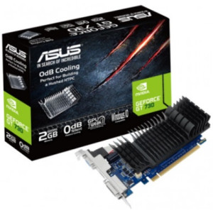 ASUS GT730-SL-2GD5-BRK-E, GeForce GT730 2GB GDDR5, 64-bit, GPU/Mem clock 732/5010MHz, PCI-Express 2.0, Dual VGA, D-Sub/DVI/HDMI (placa video/видеокарта)