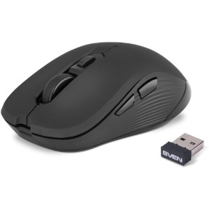 Mouse SVEN RX-560SW, Optical, 800-1600 dpi, 6 buttons Black