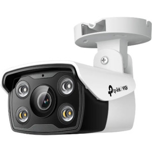 TP-Link VIGI C340HPWSM-4, 4mm, 4MP, Outdoor Full-Color Bullet Network Camera, PoE