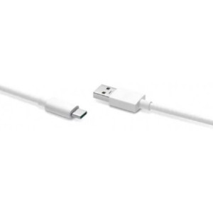 Oppo Cable USB to Type-C DL129 VOOC 1m, White 