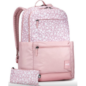 Backpack CaseLogic Uplink, 26L, 3204579, White Floral/Zephyr Pink for Laptop 15,6" & City Bags