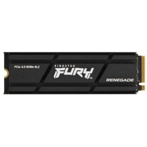 .M.2 NVMe SSD 2.0TB Kingston FURY Renegade w/Heatsink10.5mm [PCIe 4.0 x4, R/W:7300/7000MB/s, 3DTLC]