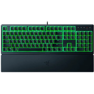 Gaming Keyboard Razer Ornata V3 X, Silent Membrane Switches, Low-profile Keys, RGB, US Layout, USB