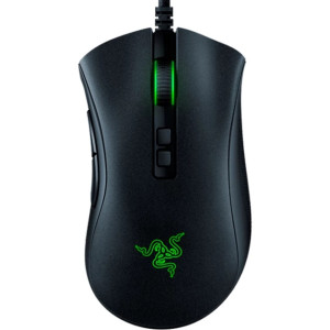 Gaming Mouse Razer DeathAdder V2, 20к dpi, 8 buttons, 50G, 650IPS, Opt.SW, 82g, RGB, USB, Black