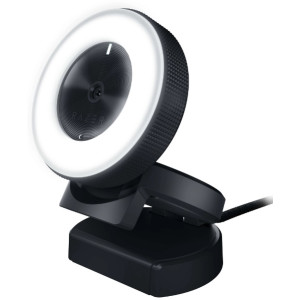 PC Camera Razer Kiyo, 1080p/30fps, 4 MP, FoV 81.6°, Auto foucus, Ring Light, 1.5m, USB