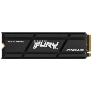 .M.2 NVMe SSD 1.0TB Kingston FURY Renegade w/Heatsink10.5mm [PCIe 4.0 x4, R/W:7300/6000MB/s, 3D TLC]