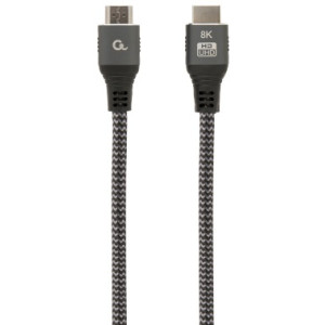  Gembird CCB-HDMI8K-2M, 2m, HDMI male-male, Premium Series, Ultra High speed HDMI 2.1 cable with Ethernet, Supports 8K UHD resolutions at 60 Hz