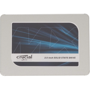 500GB SSD 2.5" Crucial BX500 CTCT500BX500SSD1, Read 550MB/s, Write 500MB/s, SATA III 6.0 Gbps (solid state drive intern SSD/внутрений высокоскоростной накопитель SSD)