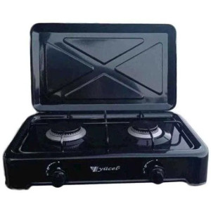 YUCEL O-200-LPG-BLACK  plita de masa cu 2 ochiuri