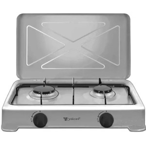YUCEL O-200-LPG-GREY plita de masa cu 2 ochiuri