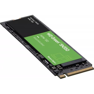 M.2 NVMe SSD 240GB  Western Digital Green SN350,  PCIe3.0 x4 / NVMe1.3, M2 Type 2280 , Read: 2400 MB/s, Write: 900 MB/s,  NAND TLC,  WDS240G2G0C
