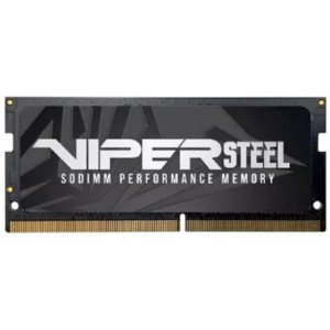 8GB DDR4-3200 SODIMM  VIPER (by Patriot) STEEL Performance, PC25600, CL18, 1.35V, Intel XMP 2.0 Support, Black