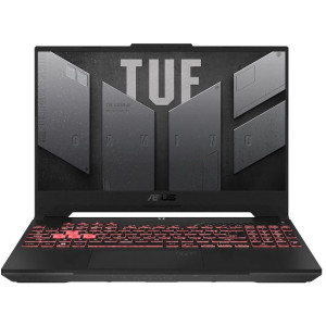 Ноутбук 15.6" ASUS TUF Gaming A15 FA507RR, AMD Ryzen 7 6800HS 3.2-4.7GHz/16GB DDR5/M.2 NVMe 512GB SSD/GeForce RTX3070 8GB GDDR6/WiFi 6 802.11ax/BT5.1/USB Type C/HDMI/Backlit RGB Keyboard/15.6" FHD IPS LED-backlit 144Hz (1920x1080)/NoOS/Gaming FA507RR-HN03