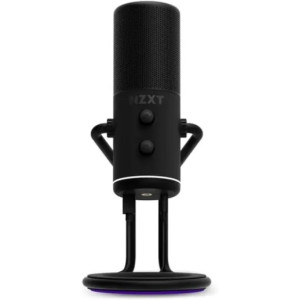 Microphones NZXT Capsule, Cardioid polar pattern, Internal shock mounting, USB, 24-bit/96kHz, Black