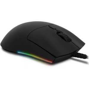 Игровая мышь NZXT Lift, up to16k dpi, PixArt 3389, 6 buttons, Omron SW, RGB, 67g, 2m, USB, Black