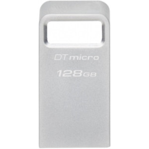 128GB USB3.2 Flash Drive Kingston DataTravaler Micro DTMC3G2, Ultra-small Metal Case (DTMC3G2/128)