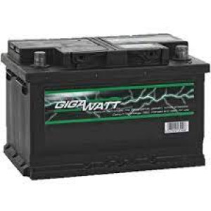 GIGAWATT 01853E5700 Аккумулятор  70AH 760A(EN) клемы 0 (278x175x190) S6 008 EFB(AGM-)