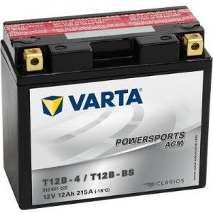 VARTA 512901022I314 Аккумулятор  12AH 215A(EN) клемы 1 (151x70x131) M6 018 AGM YT12B-BS