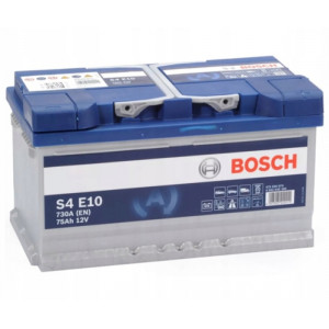 Bosch 0092S4E100 Аккумулятор  75AH 730A(EN) клемы 0 (315x175x175) S5 010 EFB(AGM-)