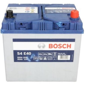 Bosch 0092S4E400 Аккумулятор  65AH 650A(JIS) клемы 0 (232x173x225) S4 024 EFB(AGM-)