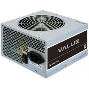 Power Supply ATX 600W Chieftec VALUE APB-600B8, Active PFC, 120mm silent fan, w/o power cord