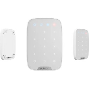 Ajax Wireless Security Touch Keypad KeyPad, White