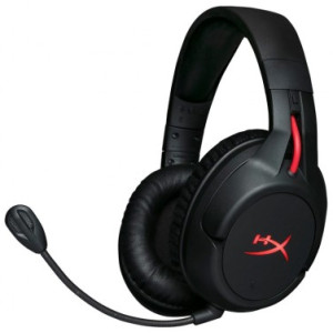 Wireless + Wired headset  HyperX Cloud Flight for PS4/PC, Black, Detachable noise-cancellation microphone, Frequency response: 15Hz–23,000 Hz, Battery life up to 30h, USB 2.4GHz Wireless Connection + Detachable 3.5 jack cable (1.3m),  Up to 20 meters