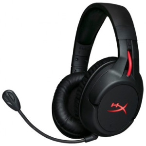 Wireless + Wired headset HyperX Cloud Flight for PS4/PC, Black, Detachable noise-cancellation microphone, Frequency response: 15Hz–23,000 Hz, Battery life up to 30h, USB 2.4GHz Wireless Connection + Detachable 3.5 jack cable (1.3m), Up to 20 meters